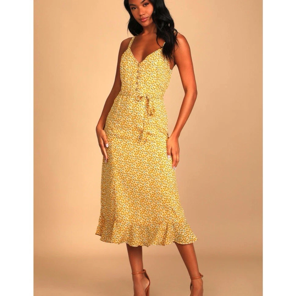 Tie waist top ruffle dress