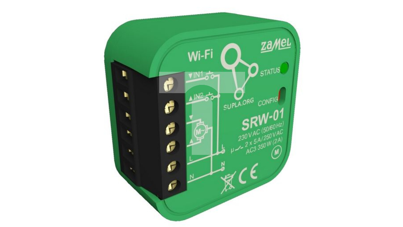 SUPLA WI-FI roller shutter controller SRW-01 SPL10000004 /T2UK