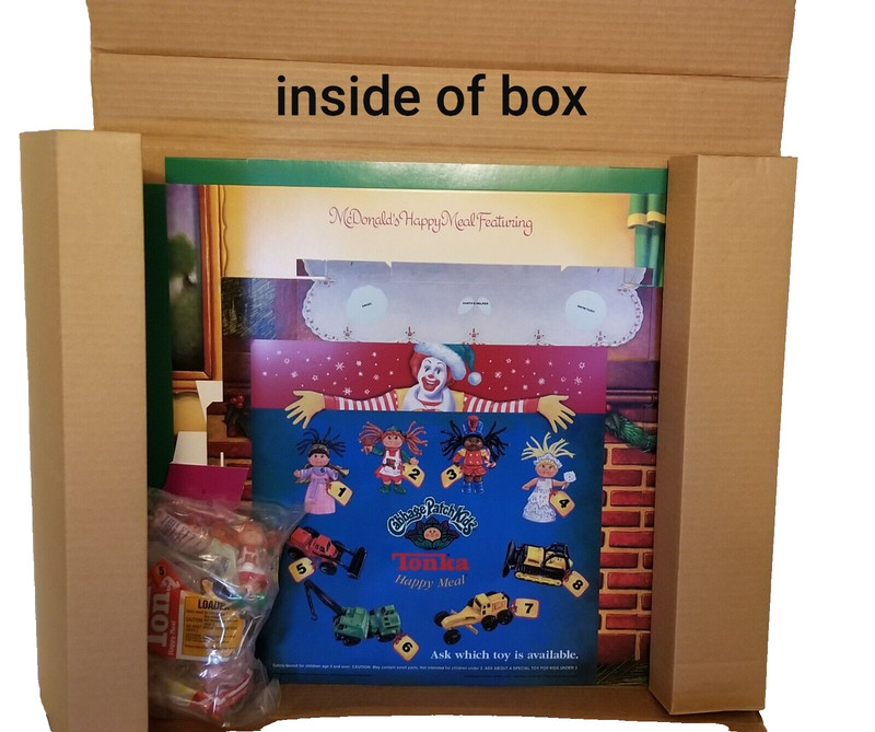McDonalds 1994 Original Cabbage Patch Kids / Tonka Happy Meal Display