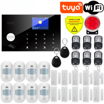 Wireless Wired Alarm System for Smart Home Burglar Security 433MHz GSM Alarm New