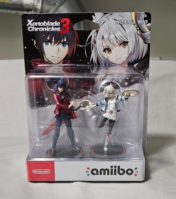 Noah & Mio Xenoblade Chronicles 3 Amiibo Brand New & Sealed