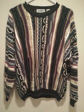 Vintage Clothing Coogi Sweater - North Wales - Extra Large XL - Multi-Color