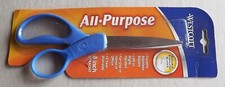 Westcott All- Purpose Scissors 8'' Straight Stainless Blade Blue Handle