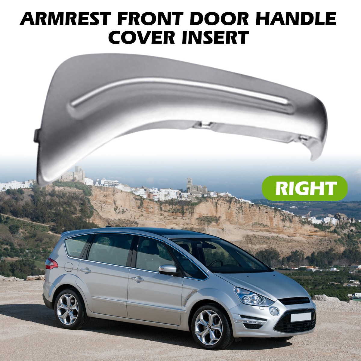 Right Armrest Door Handle Cover Insert Bezel 1475333 For Ford