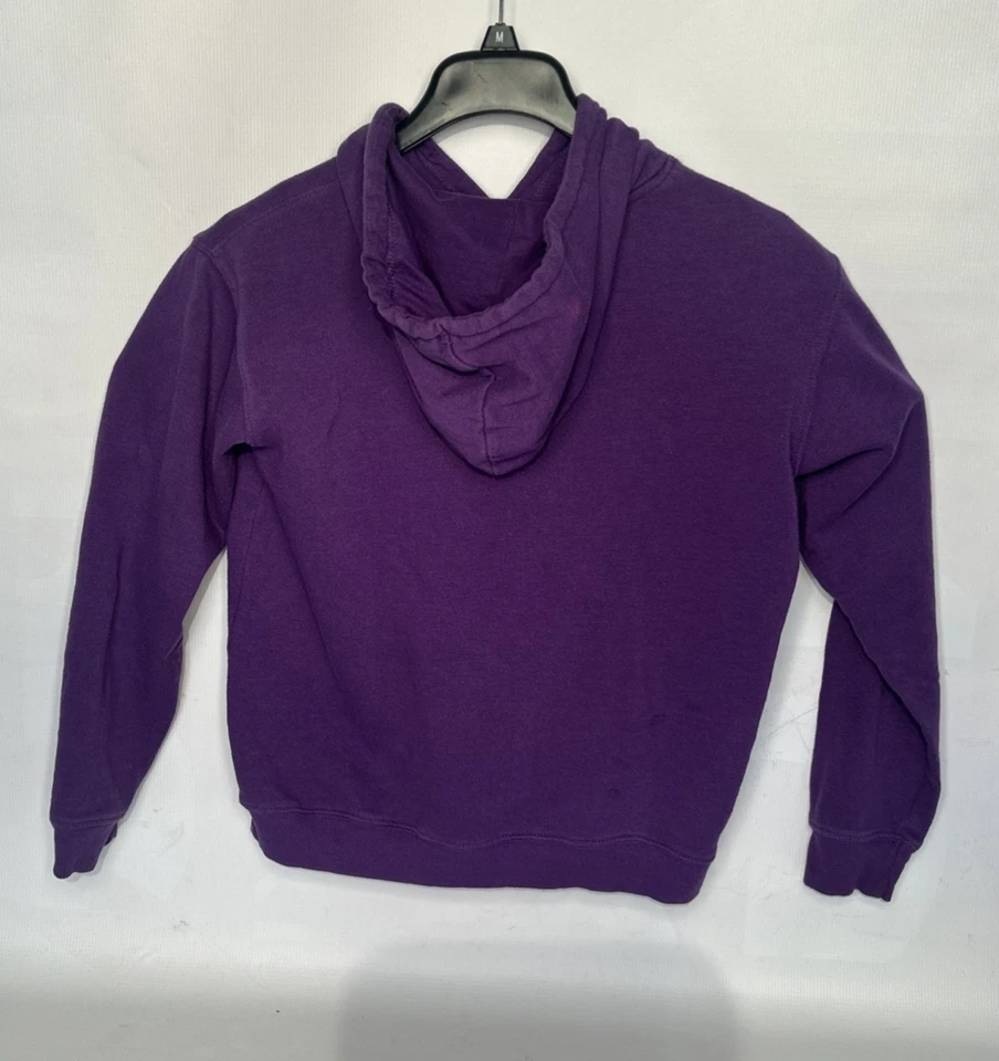 Moletom com capuz feminino Pantera Negra roxo Wakanda Forever Marvel tamanho P - Imagem 4 de 4