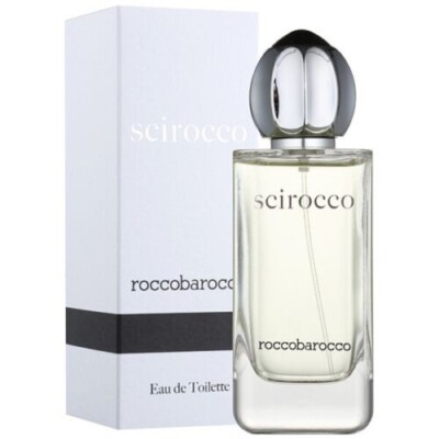 ROCCOBAROCCO SCIROCCO EAU DE TOILETTE SPRAY MEN 3.4 oz - 100 ml BRAND NEW! RARE.