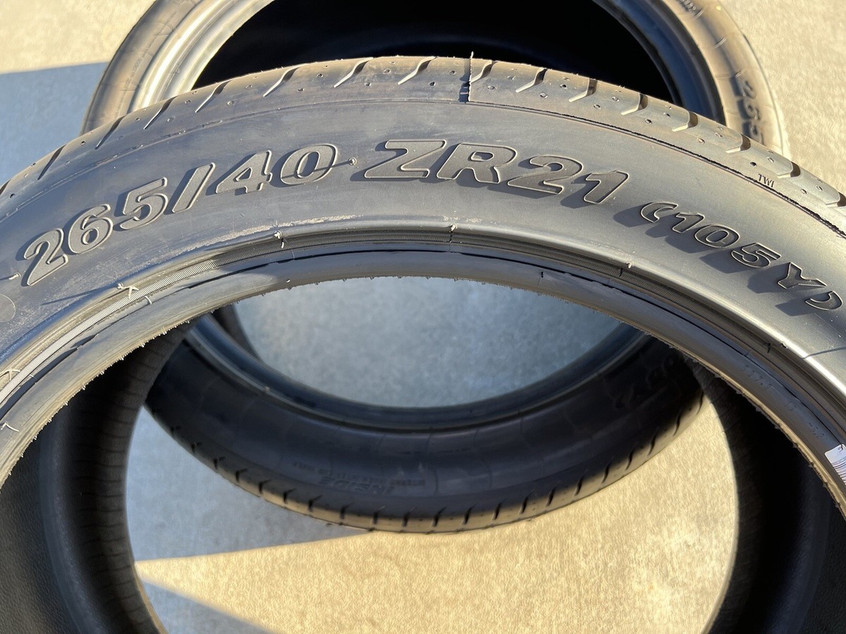 265/40ZR21 Pirelli P Zero PZero Tires 105Y | Set of 2 | XL 265/40ZR21 Pirelli P Zero PZero Tires 105Y | Set of 2 | XL