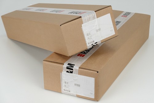 Lot of 2 R&M R305119 19"1U Patch Panel 24Port Empty / 19" 1HE Rack 24 Port leer - Afbeelding 3 van 5