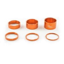 1-1/8" OMNI Racer WORLDS LIGHTEST Alloy Headset Spacers 2,3,5,10,15,20mm ORANGE