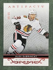 2021-22 Artifacts Hockey Rose Parallel Stars Alex DeBrincat /65