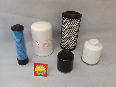 Filter Set (groß) für Bobcat E 19 mit Motor Kubota V1505-T ab Baujahr 2016 
