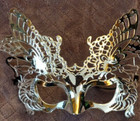 Halloween/ Mardi Gras Silver Mask