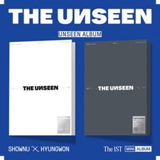 SHOWNU X HYUNGWON [THE UNSEEN] 1st Mini Album UNSEEN RANDOM/CD+buch+Karte+Poster