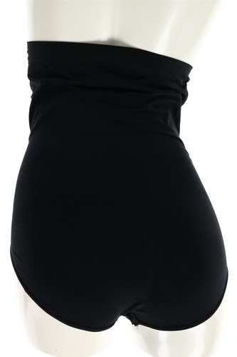 Spanx 300131 formendes schwarzes Damenhöschen mit höherer Leistung Größe Large