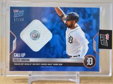 2022 Topps Now Riley Greene #457A Game-Used Base Relic /49