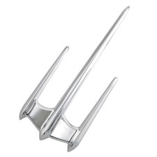 Fairing Fender Trunk Lidg Front Stylish Design Chrome Front Fender Trim