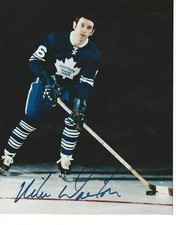 Mike Walton Toronto Maple Leafs Signed Autographed 8x10 Hockey Photo 