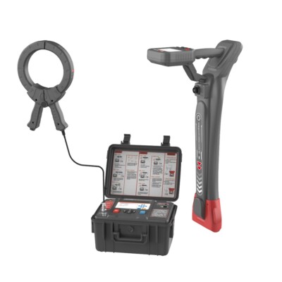 Underground Pipe and Cable Locator Utility Pipeline Detector with 0-20m Depth