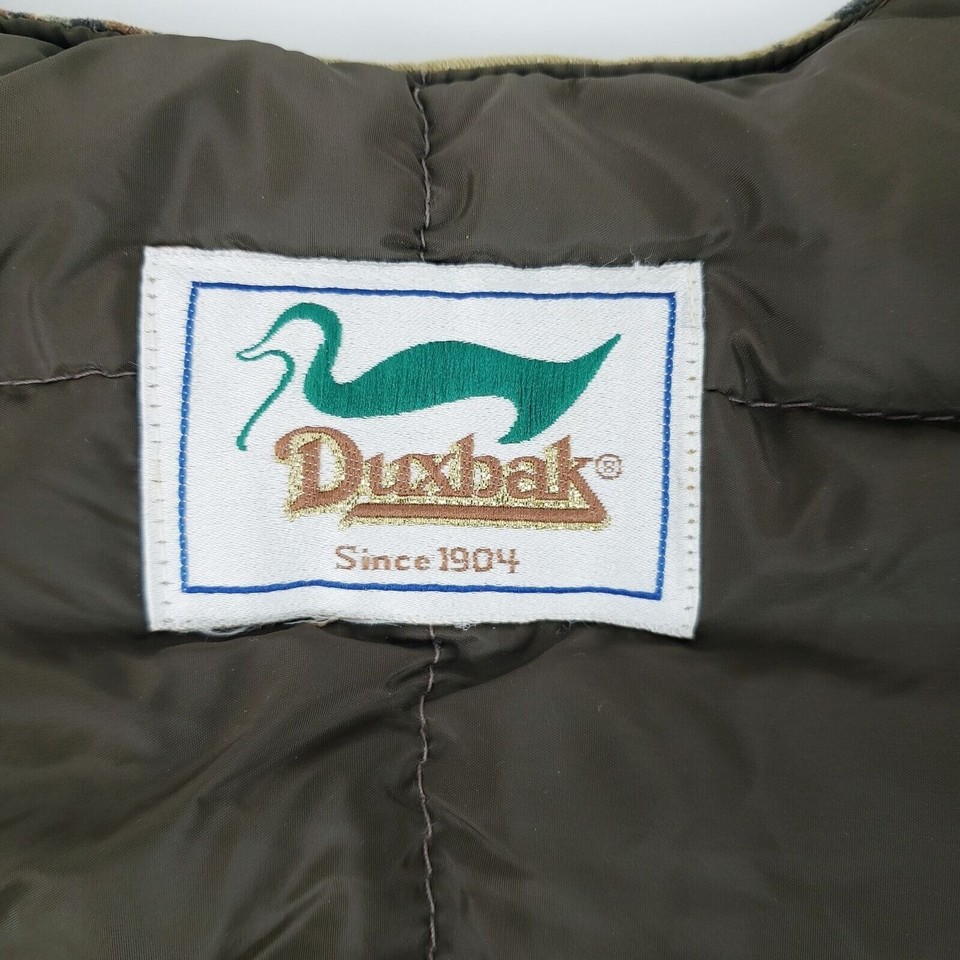 Duxbak Men Size 34x28 Med Camo Bib Overalls Hunting Insulated Real Tree