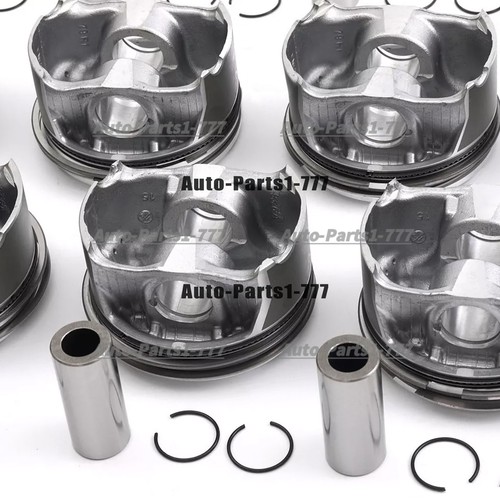 8X MAHLE Pistons Rings Set For Mercedes-Benz GL500 S500 X166 W221 M278 4.6T 4.7T - Picture 5 of 6