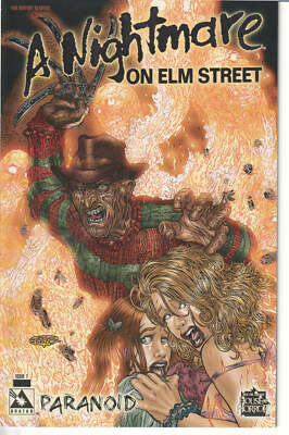 Nightmare on Elm Street: Paranoid #1 Platinum Foil Signed Poster Edition VF+