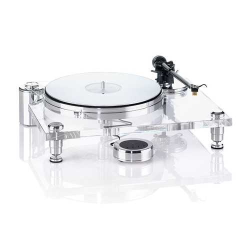 Acoustic Solid Turntable Solid 111 Plexiglas poliert Tracking Arm Wtb 370