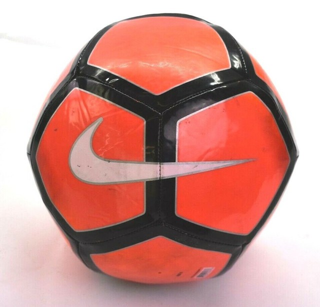 nike pitch soccer ball orange