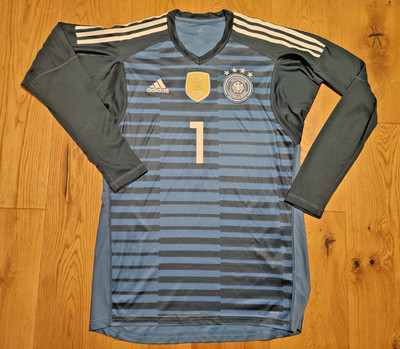 DFB Germany Manuel Neuer 2018 Home GK World Cup Trikot, M, Authentic, Original