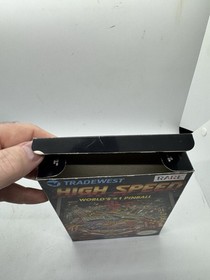 High Speed World&rsquo;s #1 Pinball (Nintendo NES) Complete CIB + Reg Card Nice!