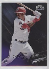2021 Topps Chrome Black Purple Refractor 71/150 Luis Garcia #17 7c5