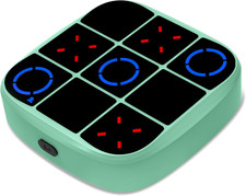 Tic-Tac-Toe Bolt Game, 4-In-1 Handheld Puzzle Games Console, Electronic Tic-Tac-