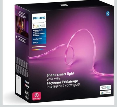 Philips Hue 16 Ft Smart LED Solo Lightstrip Base Kit - 1 Pack Indoor Control
