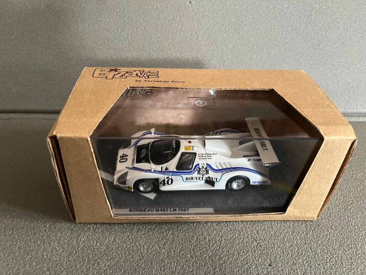 Modèle réduit Rondeau M482 N°24 24h Le Mans 1983 H. Pescarolo T
