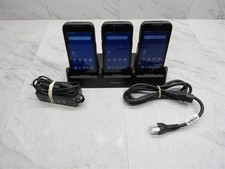 3 LOT Datalogic Memor 10 Mobile Computer 944350015 Android 9 w/ Batt + Dock & AC