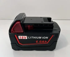 Power Tool Battery For Milwankee WK18 Lithium Li Ion 18v 6000mah/108wh