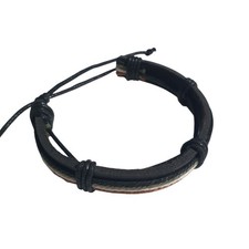 Leather Adjustable Bracelet Multicolor Strand Casual Wrap Boho Accessory Gift