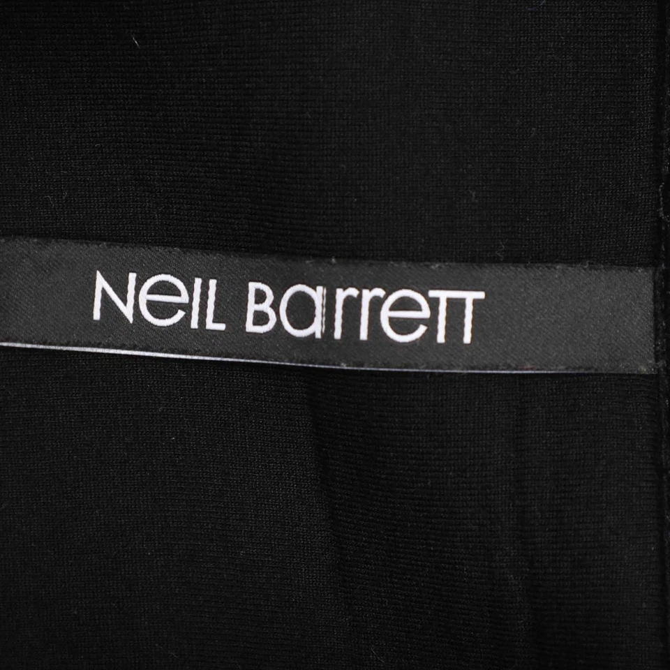 Sudadera con Capucha Neil Barrett Negra Viscosa Estampado Rayo L Foto 4 de 4