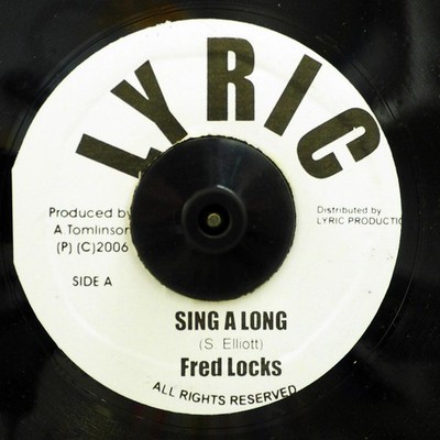 Fred Locks - Sing A Long  /  Version [New Vinyl]