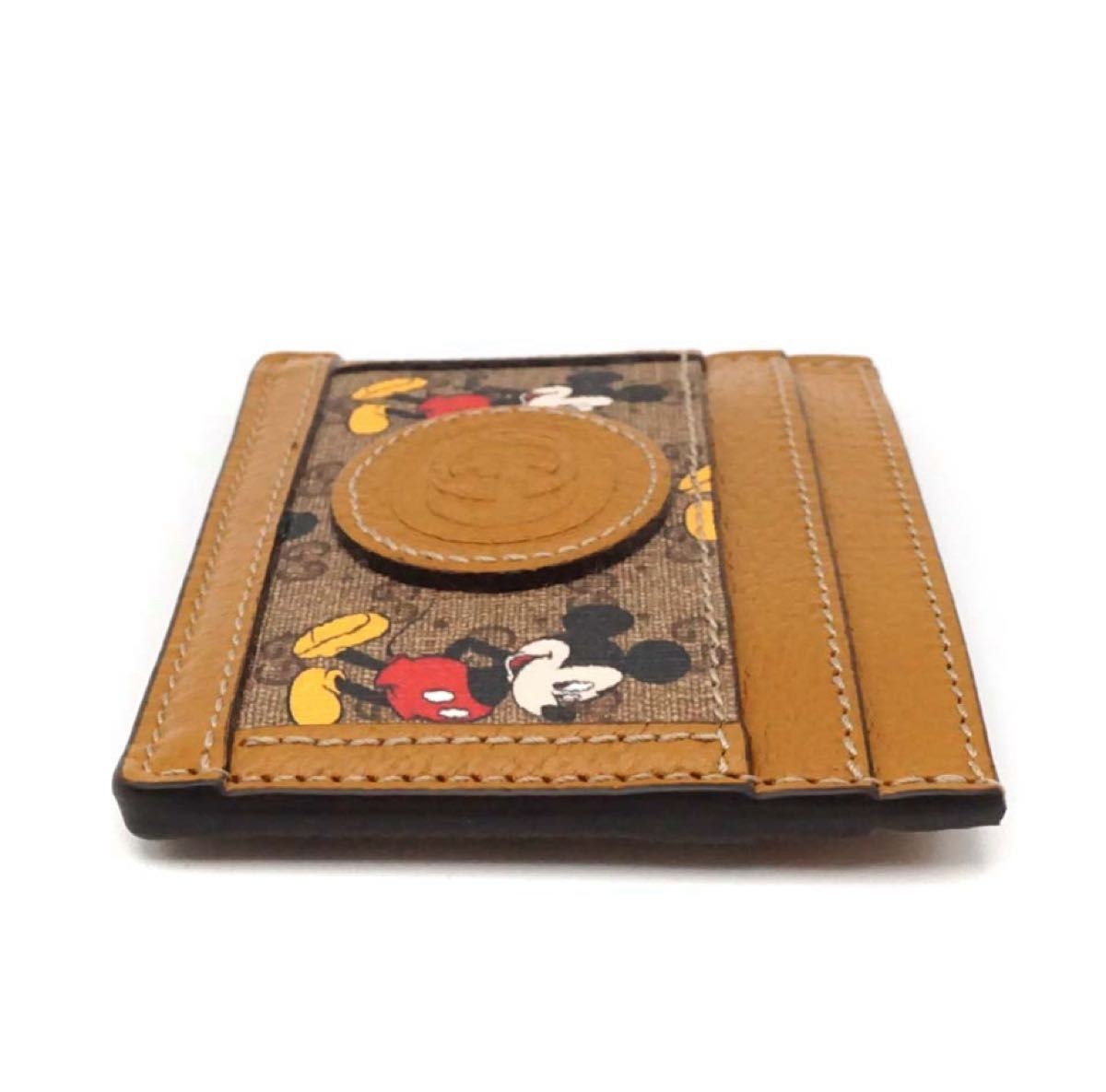GUCCI x Disney Collaboration Mickey Mouse Card Case Holder Wallet
