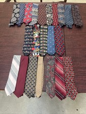 Vintage Men  s Neck Tie Lot Of 22 - All Occasions - Free Shipping  