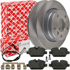 FEBI BREMSSCHEIBEN �280mm+ BEL�GE + WK HINTEN passend f�r BMW 1er E81 E87 -02.10