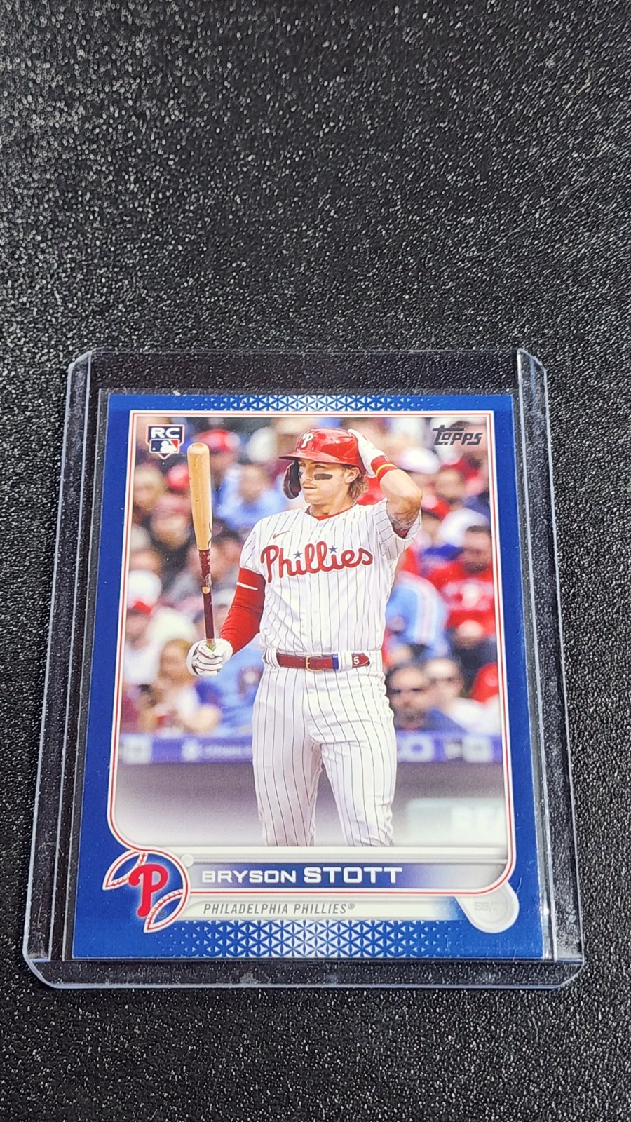 2022 Topps Update Series - Bryson Stott #US224 Royal Blue (RC)