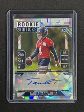 TAULIA TAGOVAILOA 2024 Contender Optic #143 Cracked Ice Rookie Ticket RC /22
