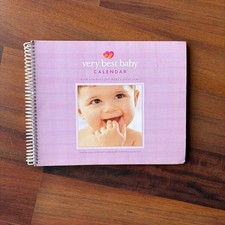 Nestle Very Best Baby Calendar Memory Book 2004 Spiral Bound Milestone Stickers