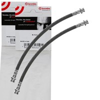 2X Brembo BremsschlÄUche Hinten Beidseitig Passend FÜR Nissan Micra Note
