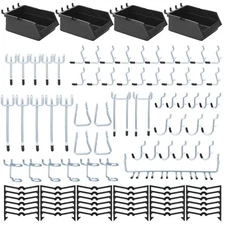 1/4 inch Heavy-Duty Pegboard Hooks, Only Suitable for 1/4" Pegboard Board,Met...