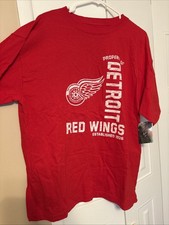 Detroit Red Wings New NHL T-Shirt Size XL Red