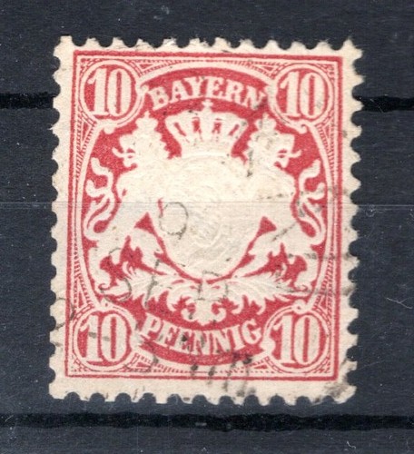 Bayern 39c Color Gest. BPP 200EUR (DA9665)