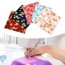 Tissus d'artisanat en coton 5x conception japonaise imprimée pour l'oreiller