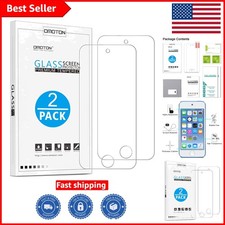 Waterproof Tempered Glass Screen Protectors for iPod Touch 2015/2019 - 2 Pack